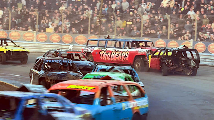 Ipswich 8th March 2025 Unlimited Banger World Series