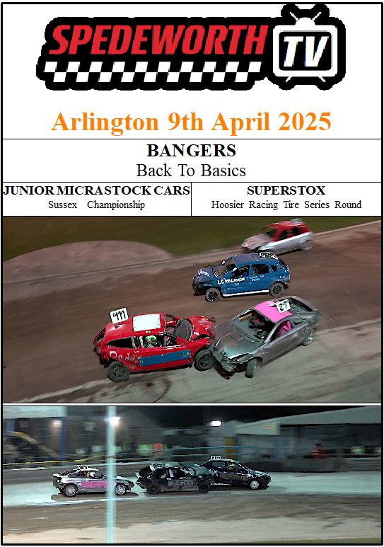 Arlington 9th April 2025 Bangers Superstox