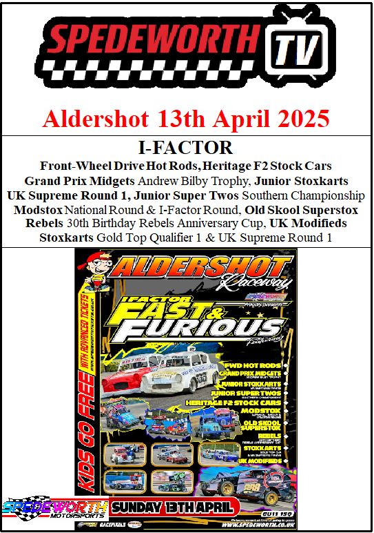 Aldershot 13th April 2025 I-Factor