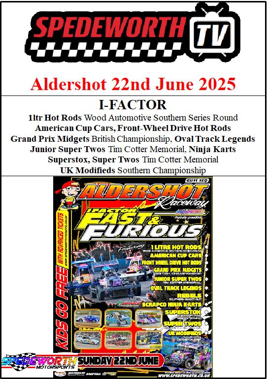 Aldershot 22nd June 2025 I-Factor