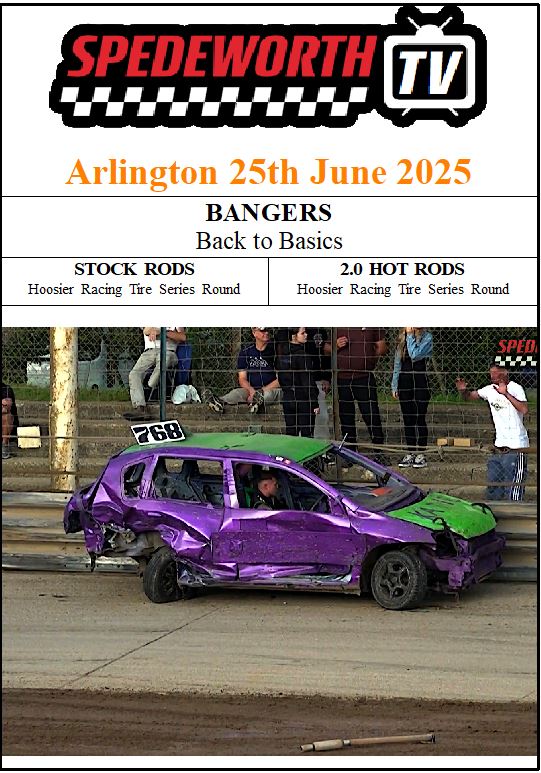 Arlington 25th June 2025 Back to Basics Bangers
