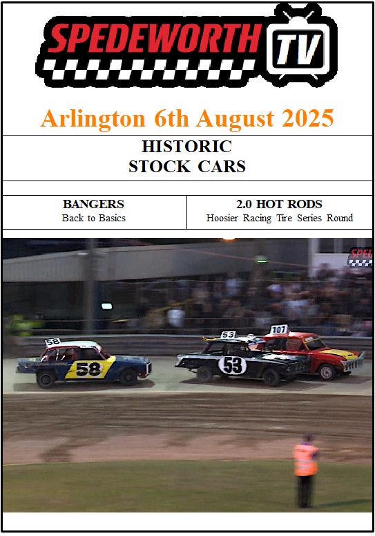 Arlington 6th August 2025 Back to Basics Bangers