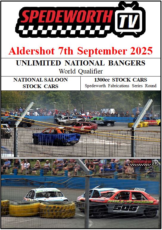 Aldershot 7th September 2025 Unlimited National Bangers