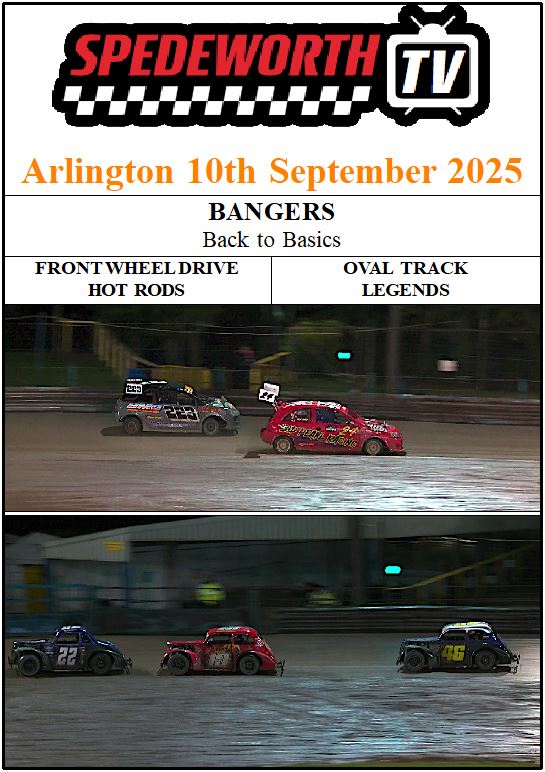 Arlington 10th September 2025 Back to Basics Bangers