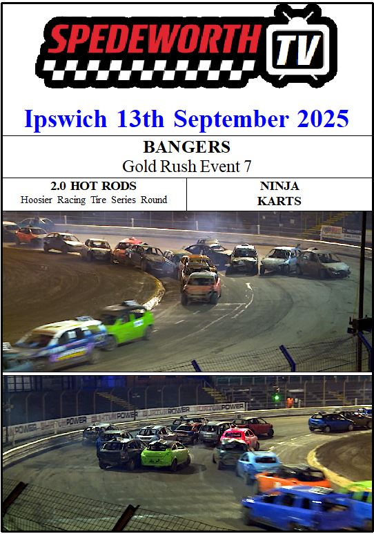 Ipswich 13th September 2025 Bangers Gold Rush