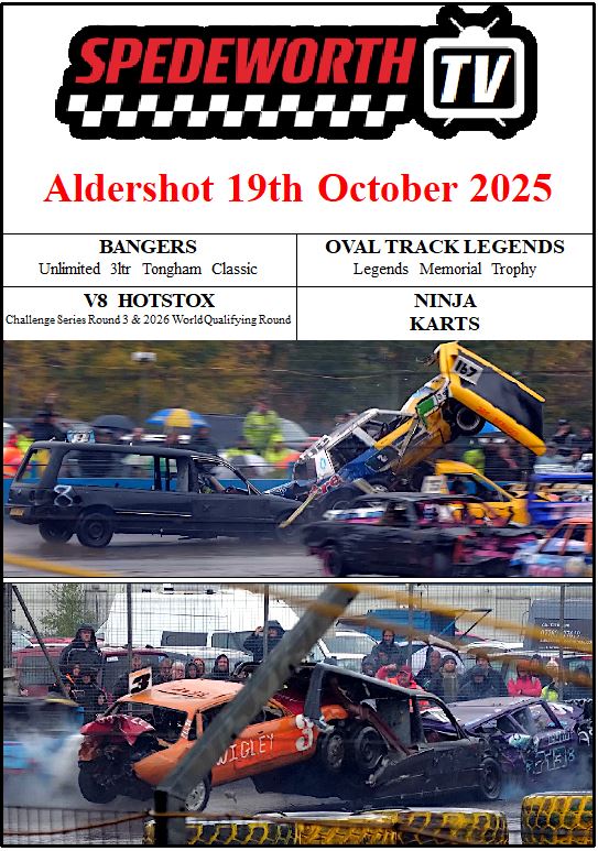 Aldershot 19th October 2025 Unlimited Bangers