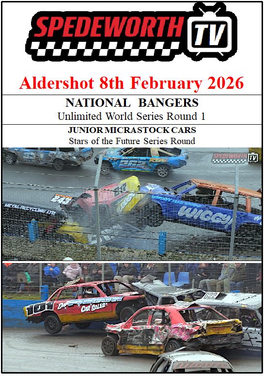 Aldershot 8th February 2026 National Banger World Series