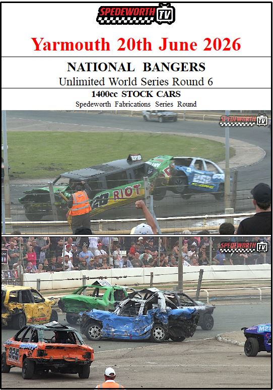 Yarmouth 20th June 2026 National Banger World Series