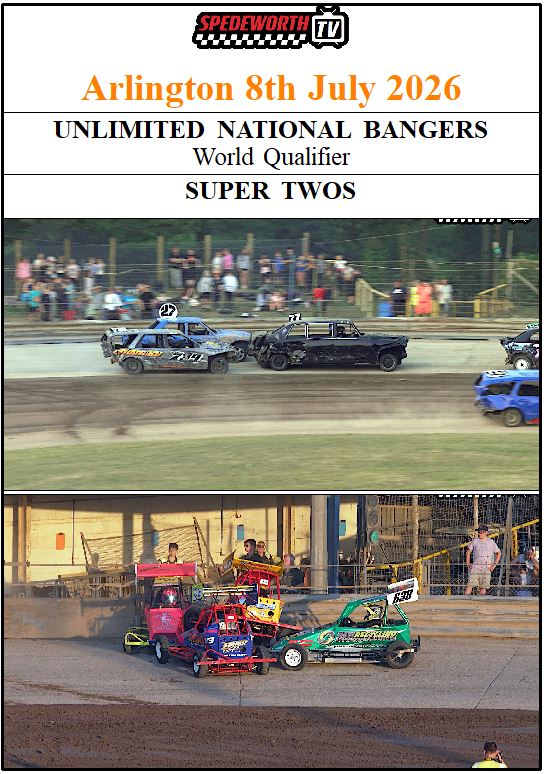 Arlington 8th July 2026 Unlimited National Bangers