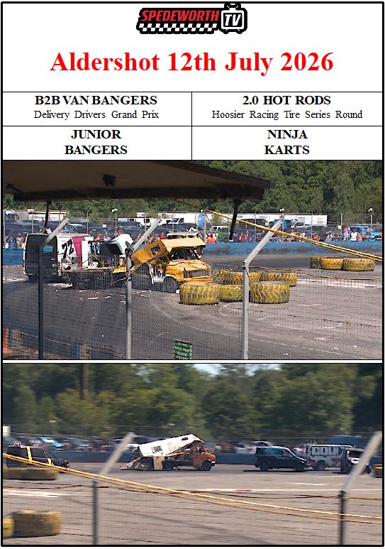 Aldershot 12th July 2026 B2B Van Bangers 2.0 Hot Rods