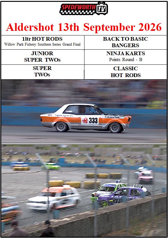 Aldershot 13th September 2026 Classic Hot Rods B2B Bangers Aldershot 13th September 2026 Classic Hot Rods B2B Bangers