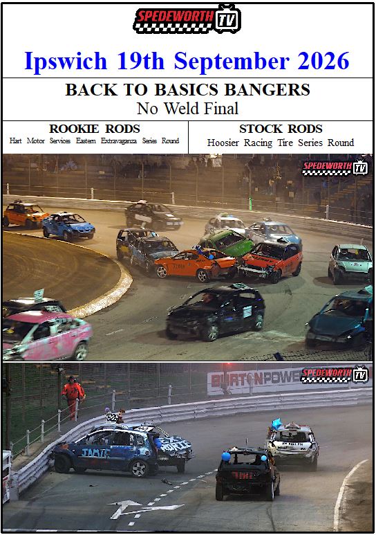 Ipswich 19th September 2026 B2B Bangers Stock Rods