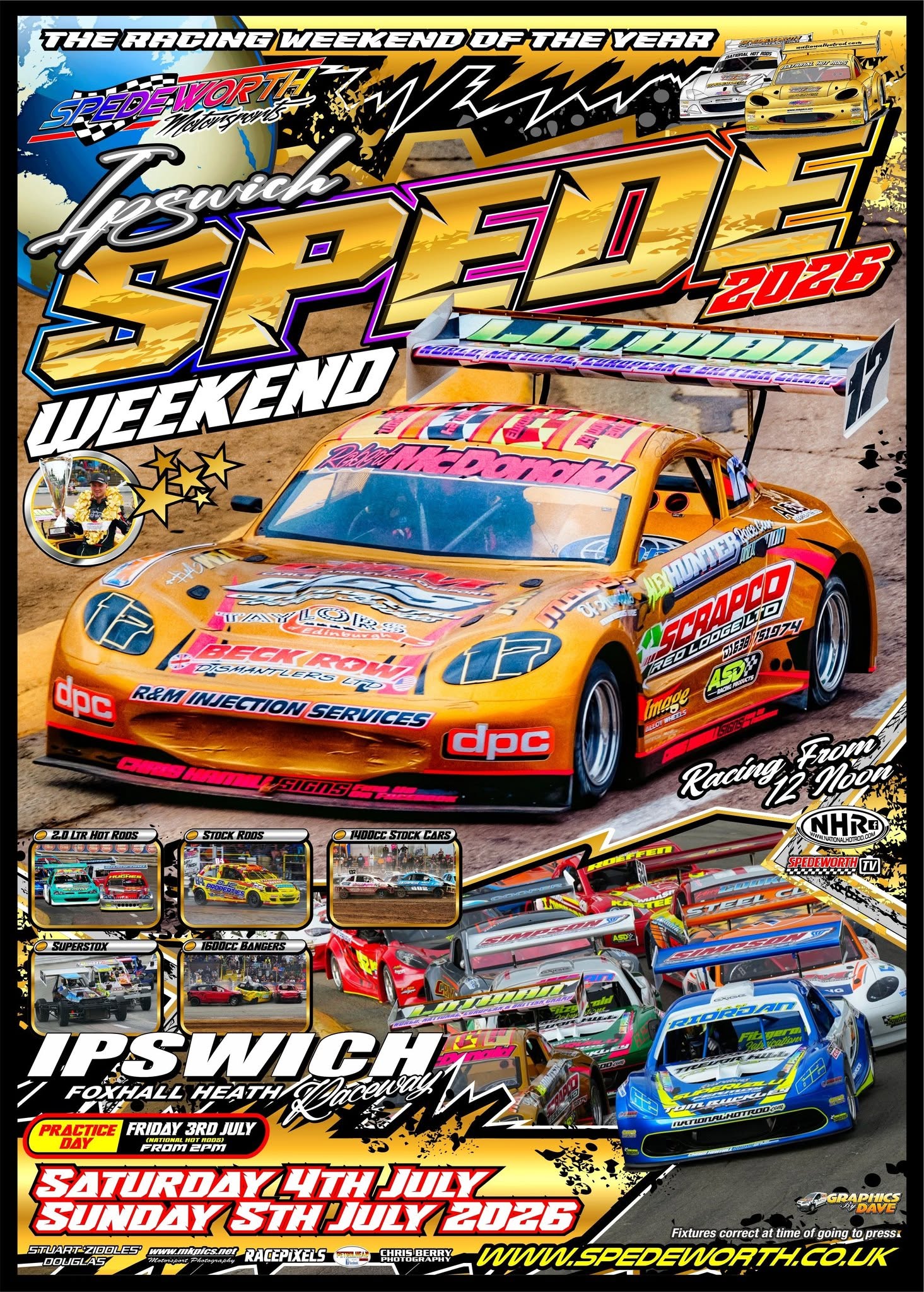 Ipswich Spedeweekend 2026